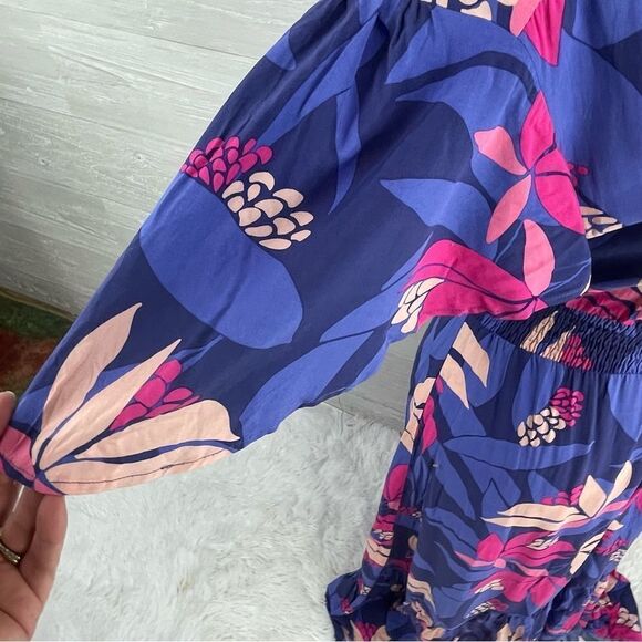 Anthropologie Abel The Label Santa Cruz Floral Flutter Dress - Picture 3 of 8